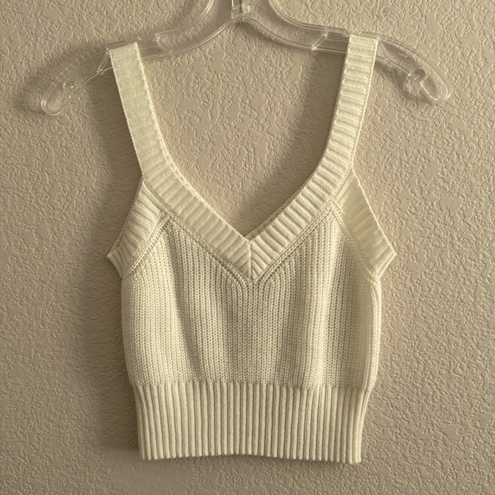 Sweater Knit Crop Top